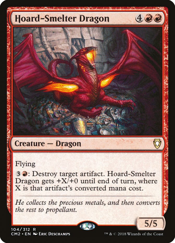 Hoard-Smelter Dragon 104/312 (Commander Anthology Volume II)  | Good Games Morley