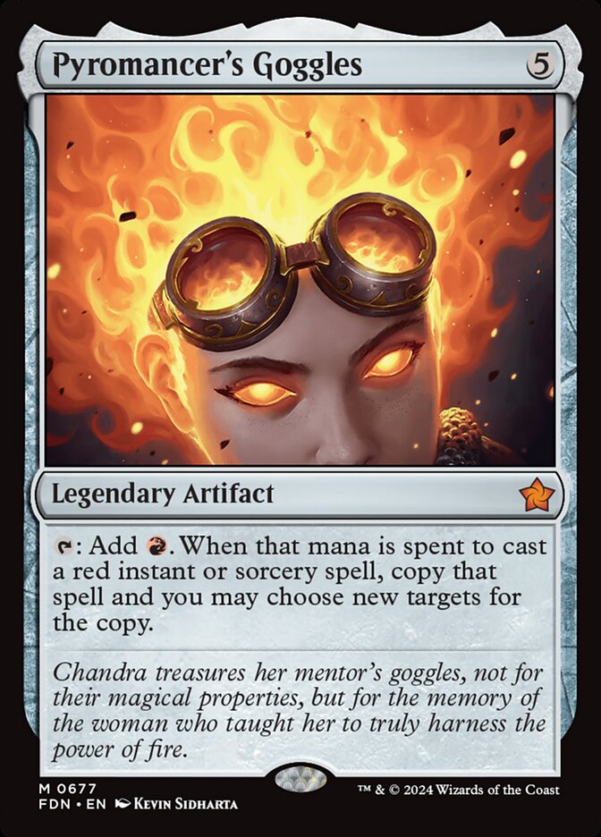 Pyromancer's Goggles 677/291 (Foundations)  | Good Games Morley