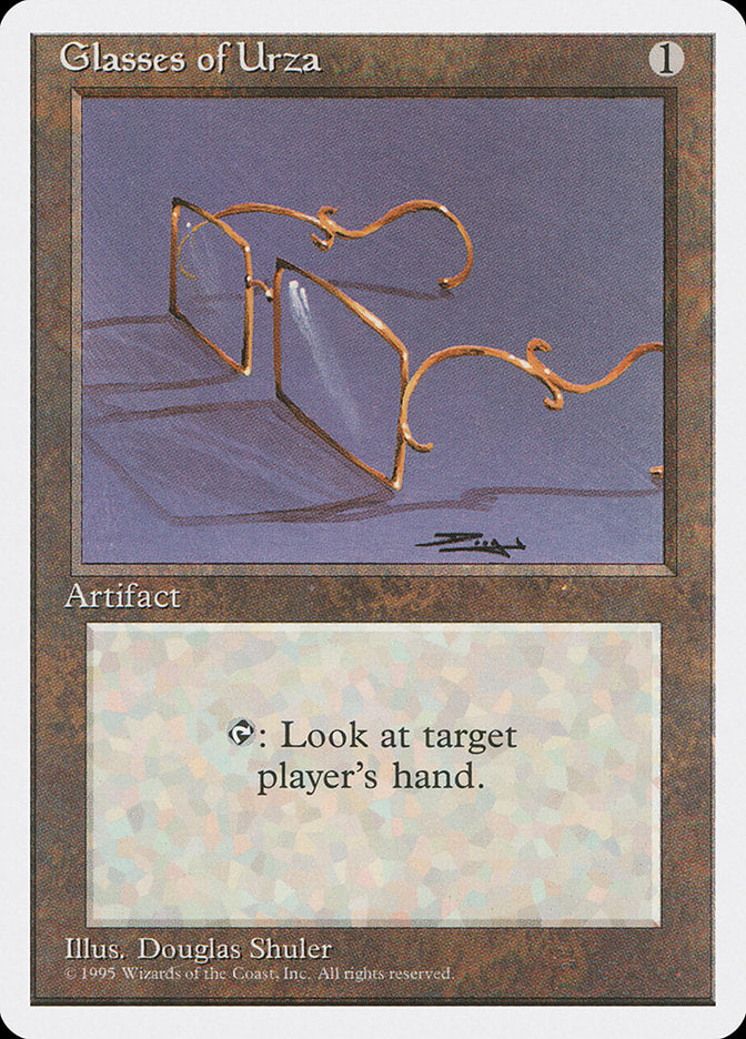 Glasses of Urza 321/378 (Fourth Edition)  | Good Games Morley