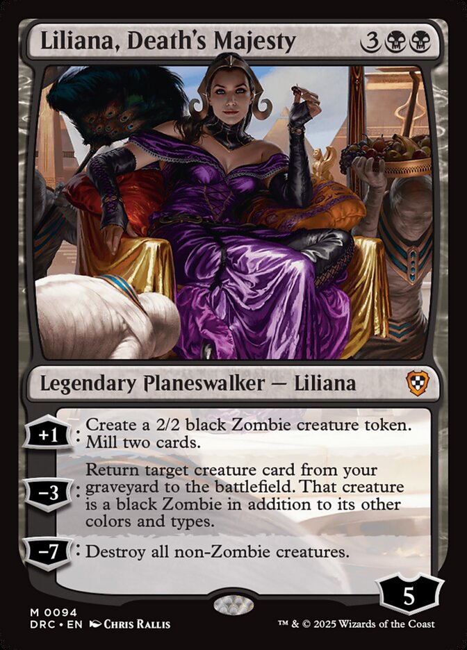 Liliana, Death's Majesty 94 (Commander: Aetherdrift)  | Good Games Morley