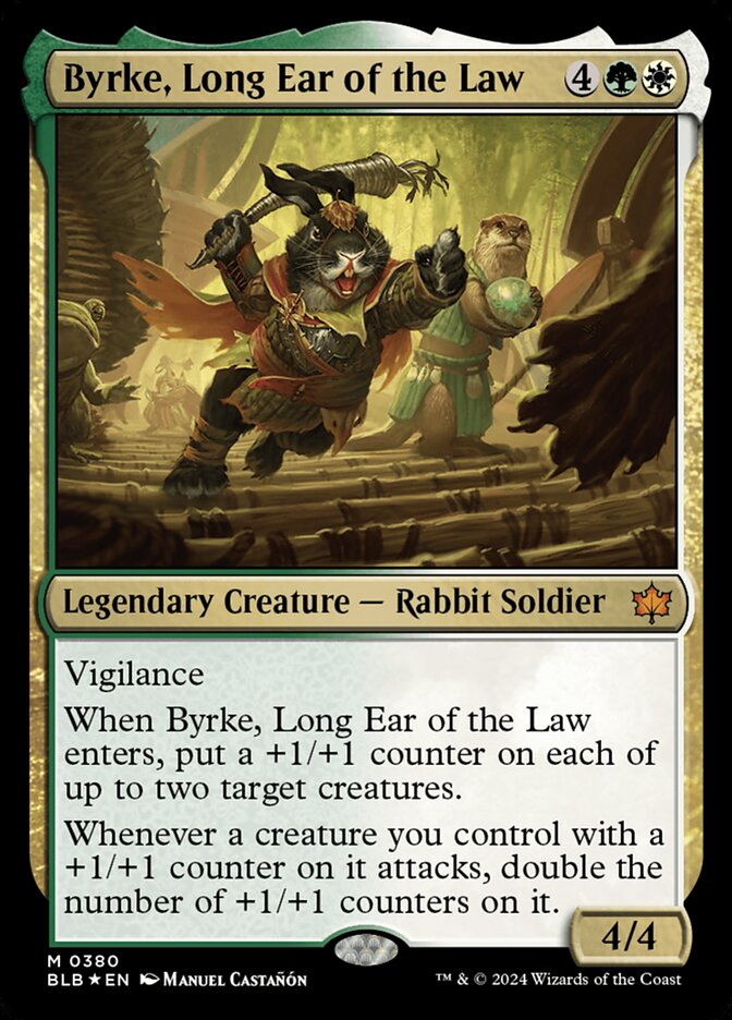 Byrke, Long Ear of the Law 380 (Bloomburrow)  - Foil | Good Games Morley