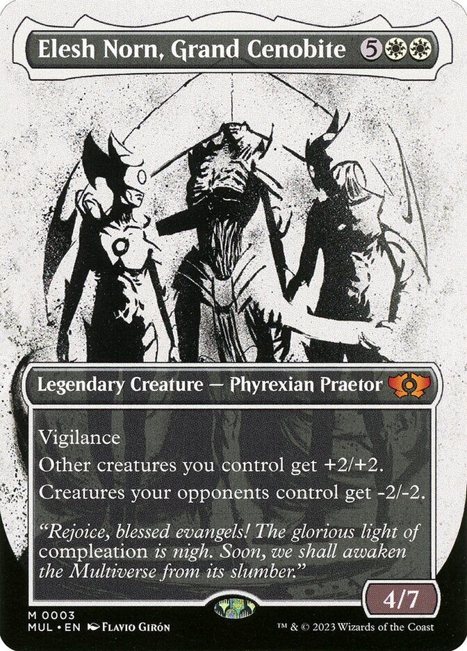 Elesh Norn, Grand Cenobite 3 (March of the Machine: Multiverse Legends)  - Borderless Foil | Good Games Morley