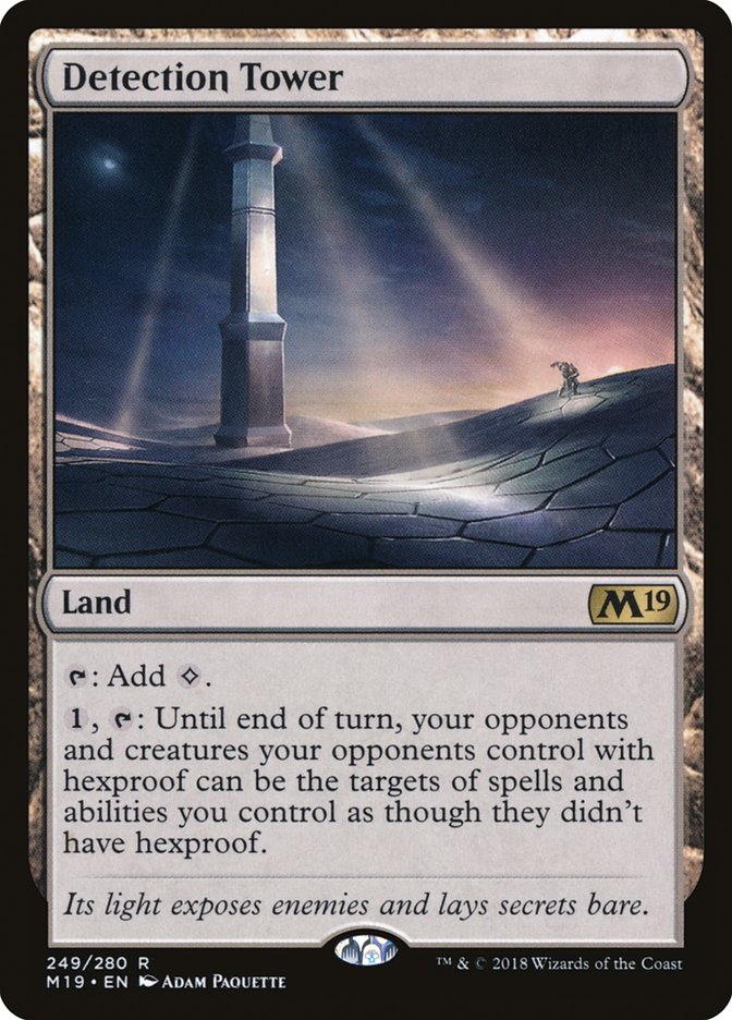 Detection Tower 249/280 (Core Set 2019)  | Good Games Morley