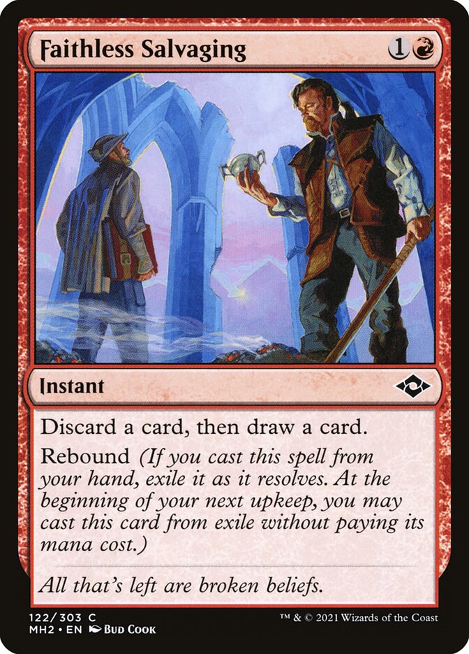 Faithless Salvaging 122 (Modern Horizons 2)  - Foil | Good Games Morley