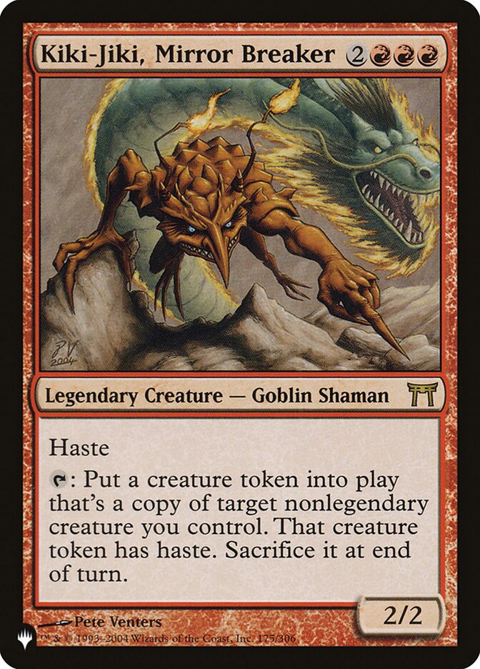 Kiki-Jiki, Mirror Breaker CHK-175/5075 (The List Reprints)  | Good Games Morley