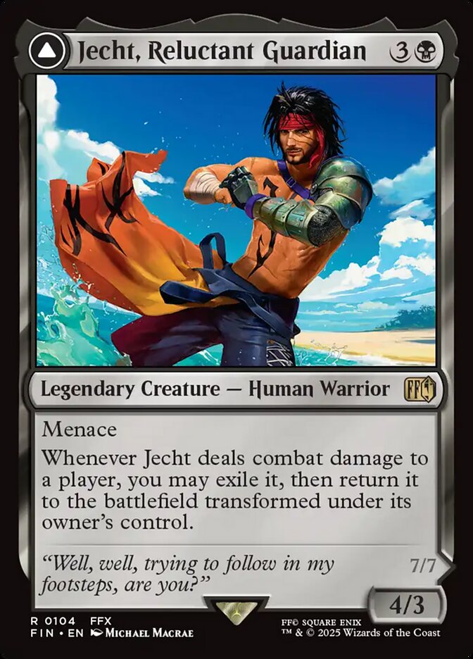 Jecht, Reluctant Guardian // Braska's Final Aeon 104/309 (FINAL FANTASY)  | Good Games Morley