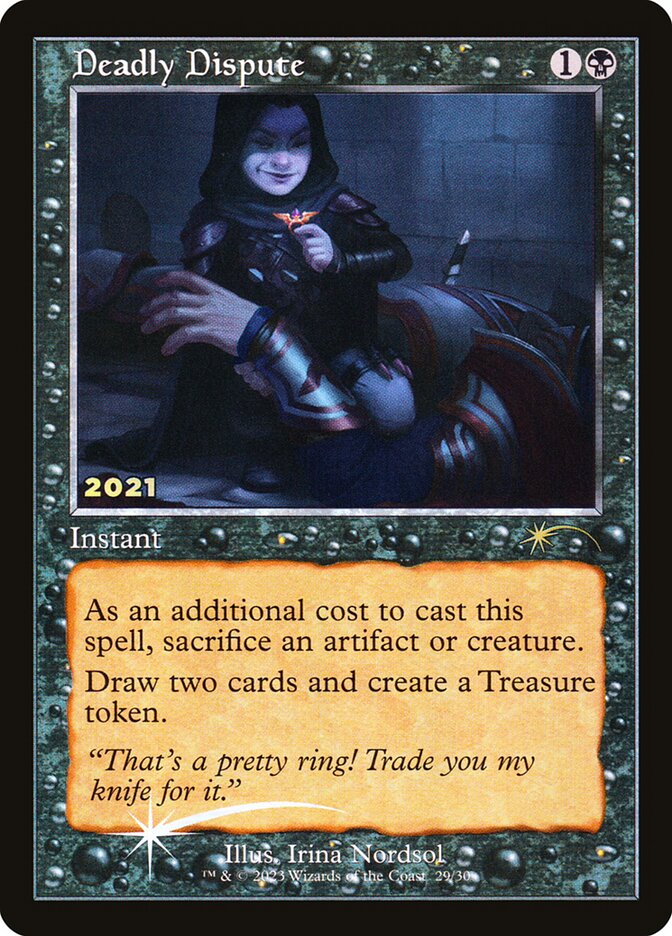 Deadly Dispute 29/30 (30th Anniversary Promos)  - Foil | Good Games Morley