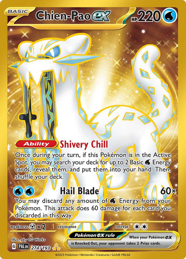 Chien-Pao ex 274/193 (SV02: Paldea Evolved)  - Holofoil | Good Games Morley