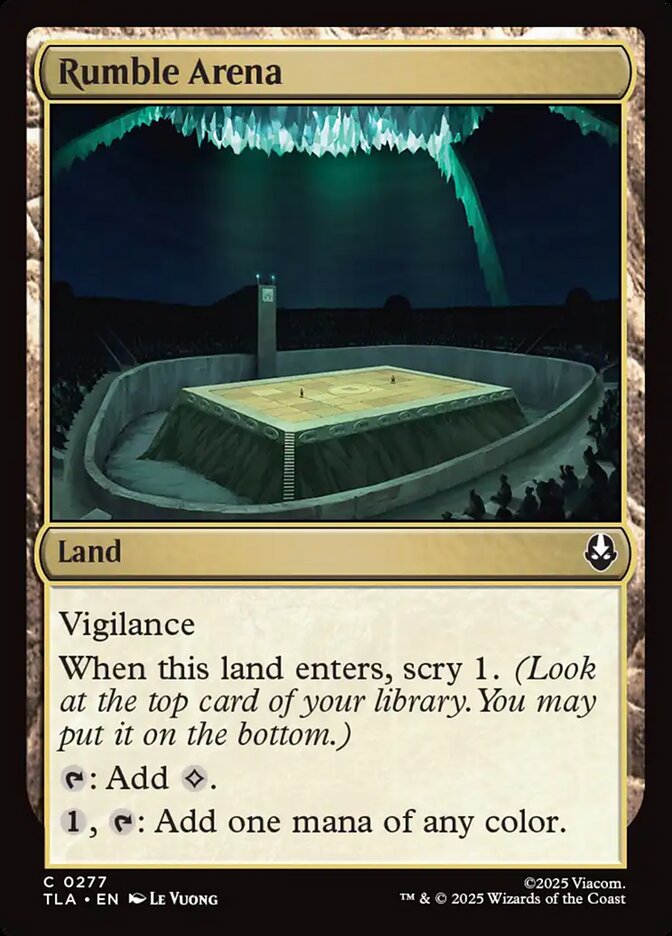 Rumble Arena 277 (Avatar: The Last Airbender)  - Foil | Good Games Morley