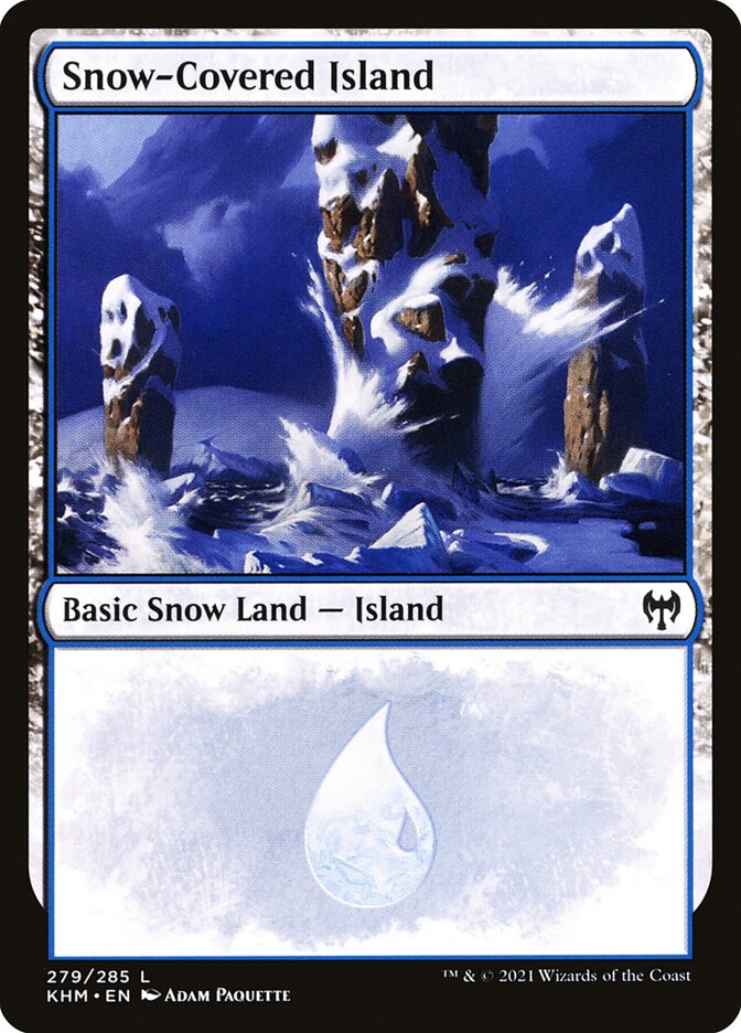 Snow-Covered Island 279 (Kaldheim)  | Good Games Morley