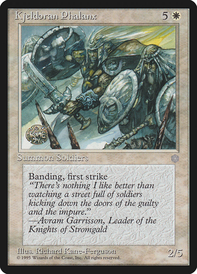 Kjeldoran Phalanx 37/383 (Ice Age)  | Good Games Morley