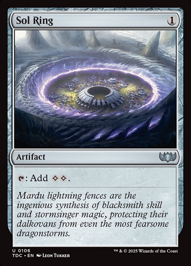 Sol Ring 106 (Commander: Tarkir: Dragonstorm)  | Good Games Morley