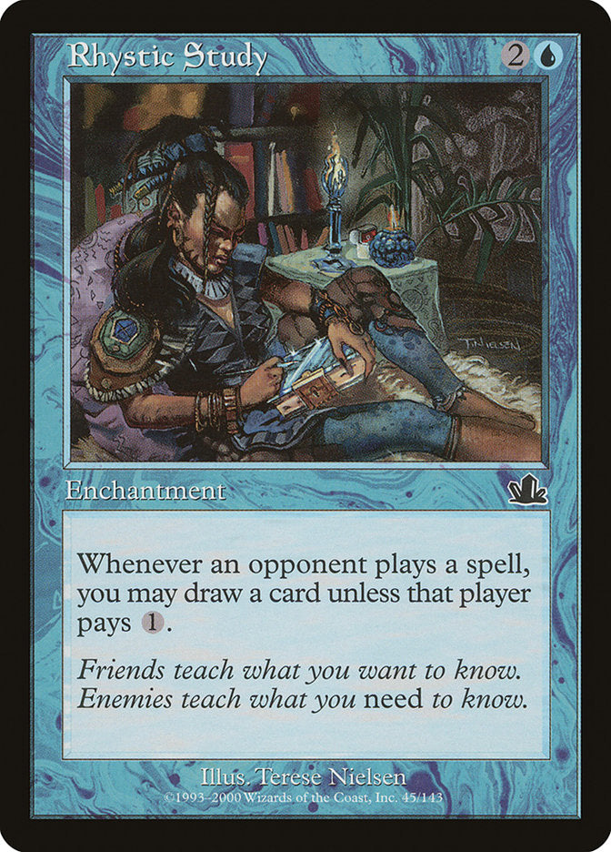 Rhystic Study 45 (Prophecy)  | Good Games Morley