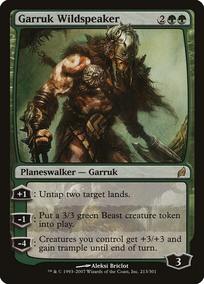 Garruk Wildspeaker 213/301 (Lorwyn)  | Good Games Morley