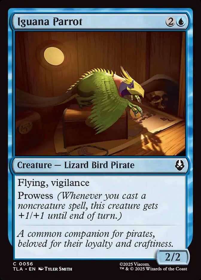 Iguana Parrot 56/286 (Avatar: The Last Airbender)  | Good Games Morley
