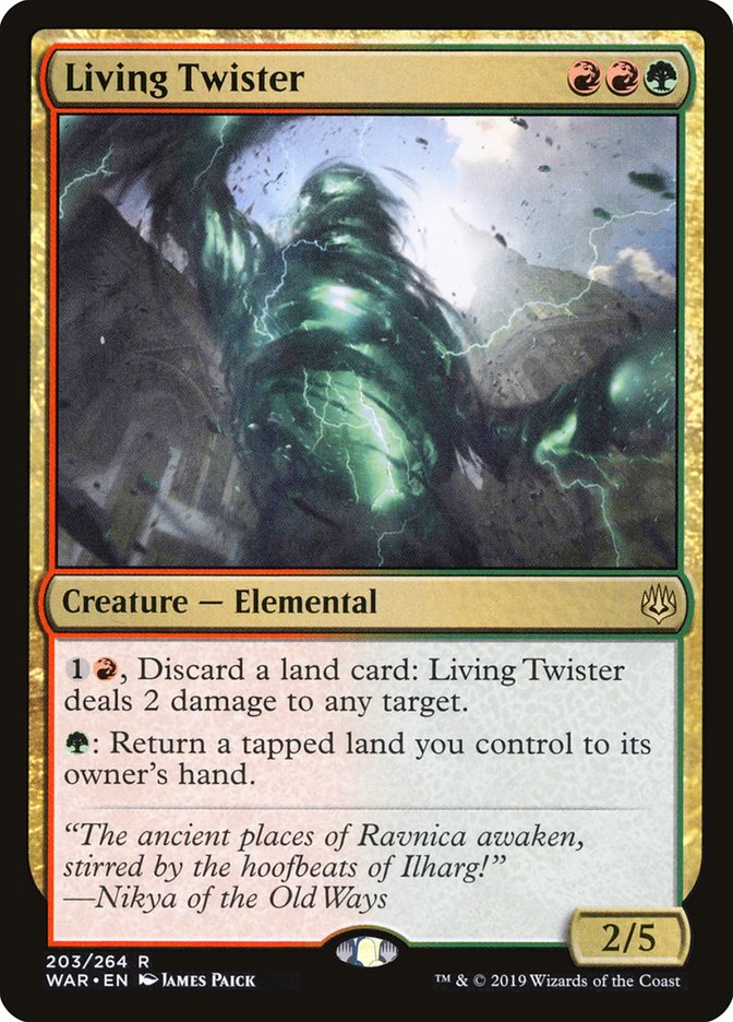 Living Twister 203/264 (War of the Spark)  - Foil | Good Games Morley