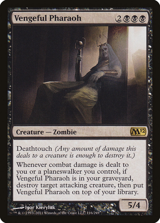 Vengeful Pharaoh 116/249 (Magic 2012 (M12))  - Foil | Good Games Morley