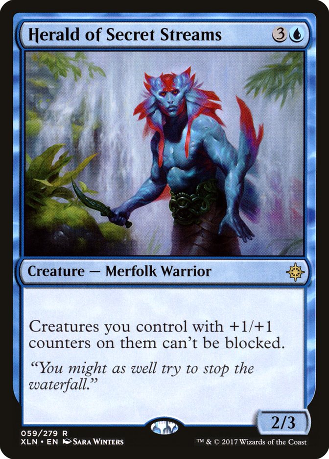 Herald of Secret Streams 59 (Ixalan)  | Good Games Morley