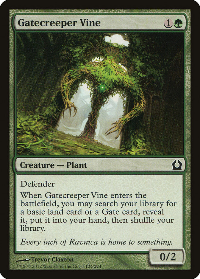 Gatecreeper Vine 124 (Return to Ravnica)  - Foil | Good Games Morley