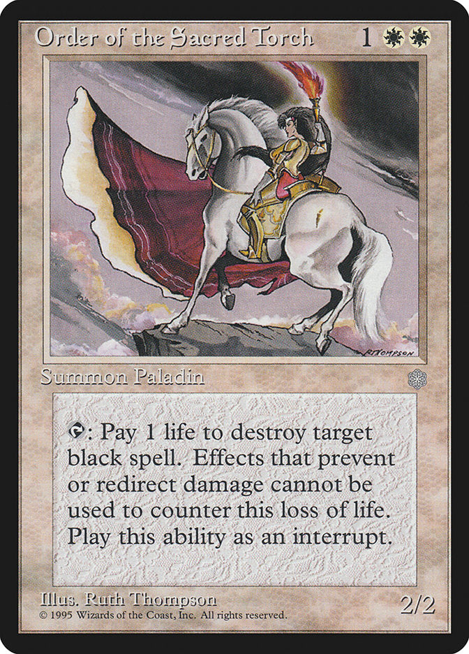 Order of the Sacred Torch 45/383 (Ice Age)  | Good Games Morley