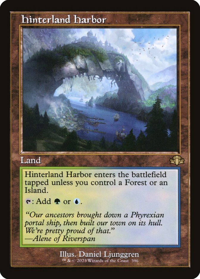 Hinterland Harbor 396 (Dominaria Remastered)  - Retro Foil | Good Games Morley