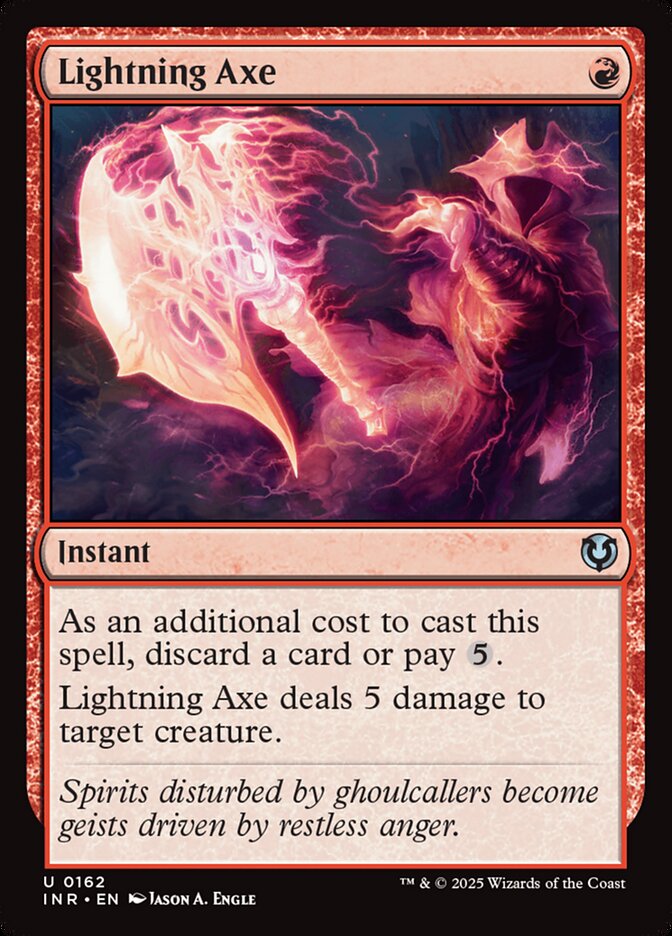 Lightning Axe 162/287 (Innistrad Remastered)  | Good Games Morley
