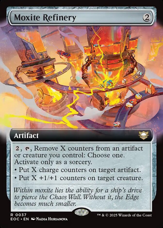 Moxite Refinery 37 (Commander: Edge of Eternities)  - Extended Art | Good Games Morley