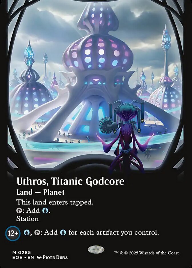 Uthros, Titanic Godcore 285/276 (Edge of Eternities)  - Borderless | Good Games Morley