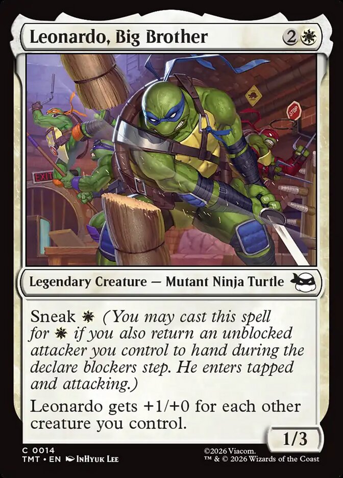 Leonardo, Big Brother 14 (Teenage Mutant Ninja Turtles)  - Foil | Good Games Morley