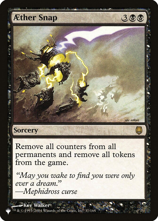 Aether Snap 37/165 (The List Reprints)  | Good Games Morley