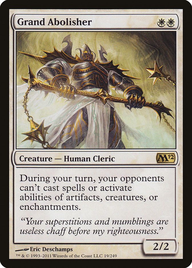 Grand Abolisher 19/249 (Magic 2012 (M12))  | Good Games Morley