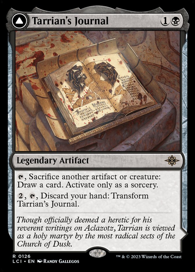 Tarrian's Journal // The Tomb of Aclazotz 126/291 (The Lost Caverns of Ixalan)  | Good Games Morley
