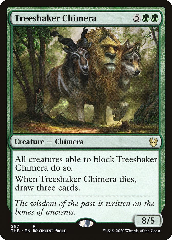 Treeshaker Chimera 297/254 (Theros Beyond Death)  | Good Games Morley