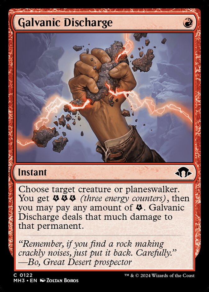 Galvanic Discharge 122 (Modern Horizons 3)  - Foil | Good Games Morley