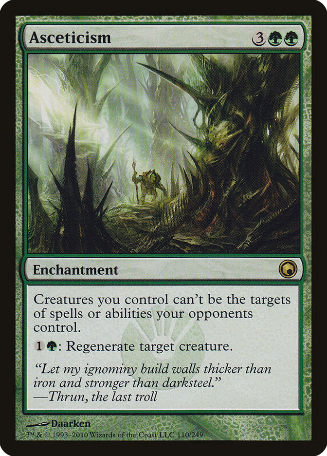 Asceticism 110/249 (Scars of Mirrodin)  | Good Games Morley