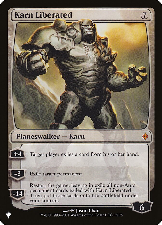 Karn Liberated NPH-1/5075 (The List Reprints)  | Good Games Morley