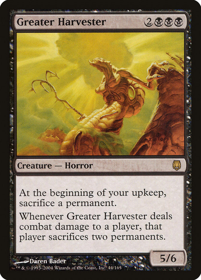 Greater Harvester 44/165 (Darksteel)  | Good Games Morley