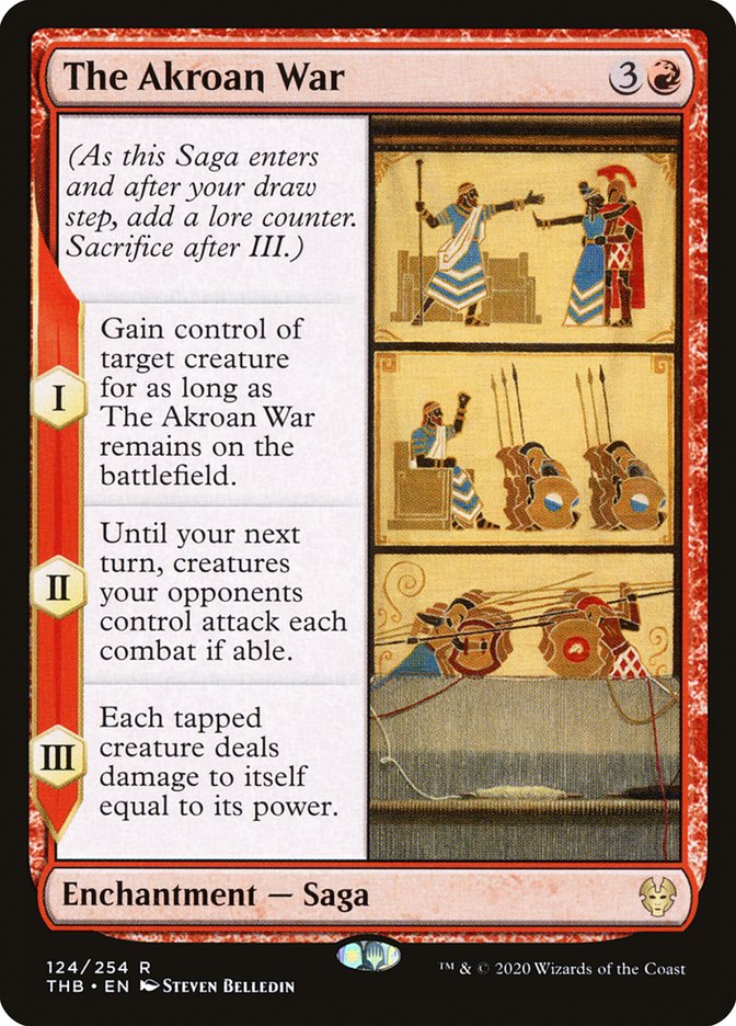 The Akroan War 124/254 (Theros Beyond Death)  - Foil | Good Games Morley