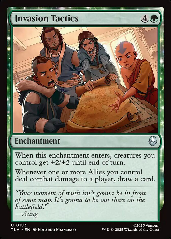 Invasion Tactics 183 (Avatar: The Last Airbender)  - Foil | Good Games Morley