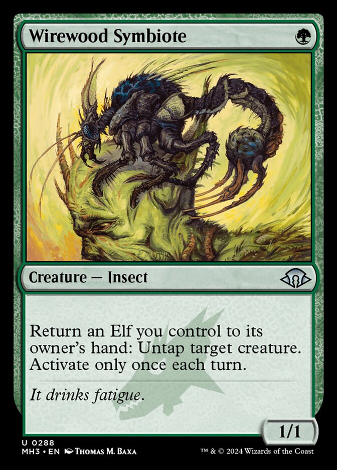 Wirewood Symbiote 288 (Modern Horizons 3)  - Foil | Good Games Morley