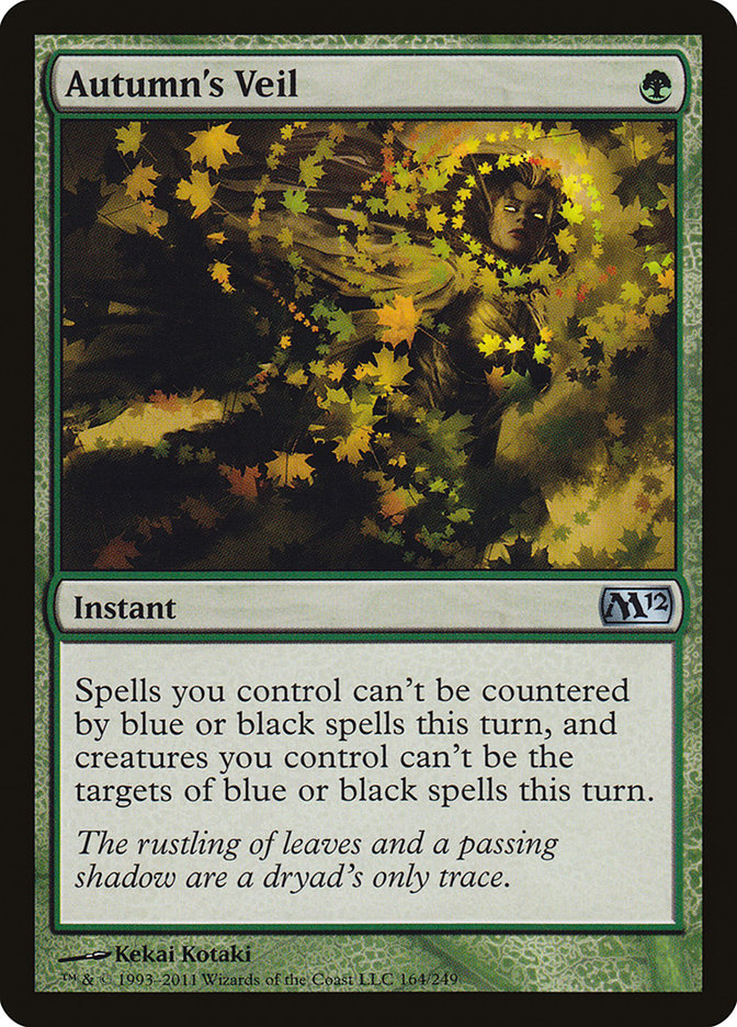 Autumn's Veil 164/249 (Magic 2012 (M12))  - Foil | Good Games Morley