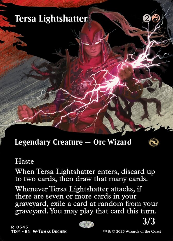 Tersa Lightshatter 345 (Tarkir: Dragonstorm)  - Borderless | Good Games Morley