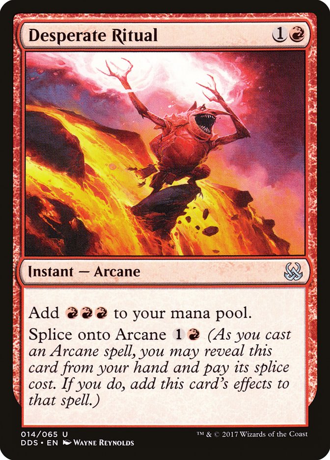 Desperate Ritual 14/65 (Duel Decks: Mind vs. Might)  | Good Games Morley