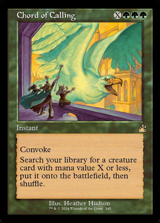 Chord of Calling 345/291 (Ravnica Remastered)  - Retro | Good Games Morley