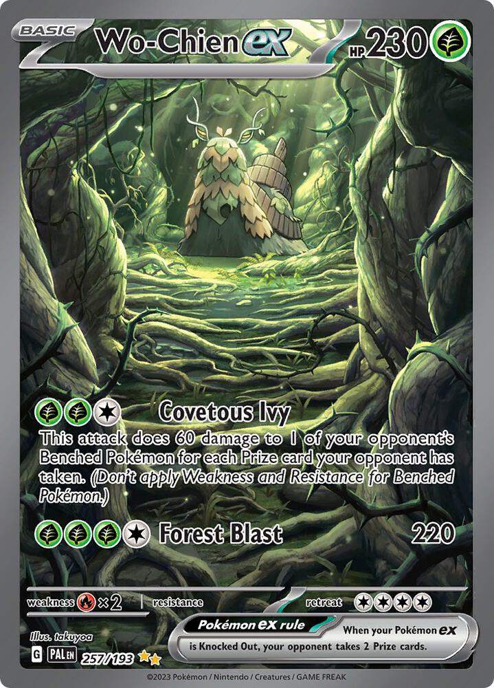 Wo-Chien ex 257/193 (SV02: Paldea Evolved)  - Holofoil | Good Games Morley
