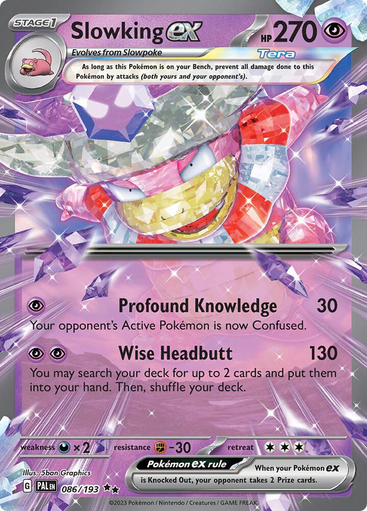 Slowking ex 086/193 (SV02: Paldea Evolved)  - Holofoil | Good Games Morley