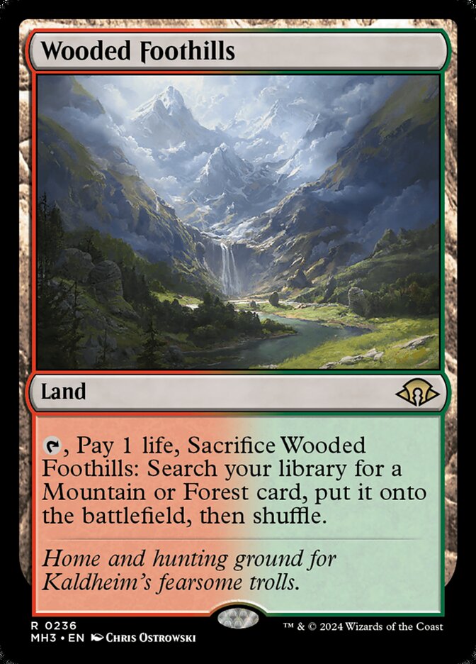 Wooded Foothills 236 (Modern Horizons 3)  | Good Games Morley