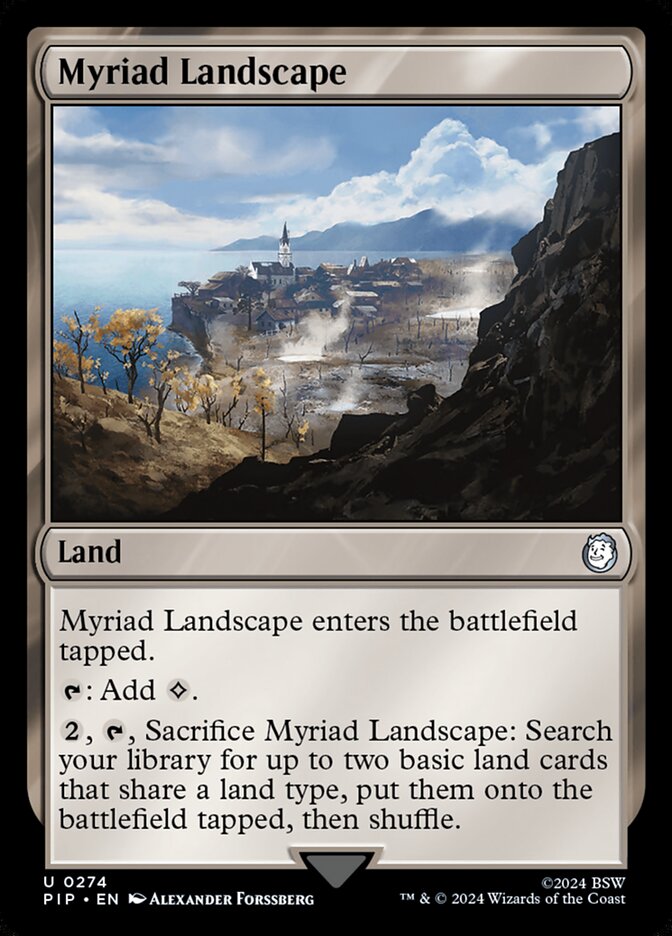 Myriad Landscape 274/326 (Universes Beyond: Fallout)  | Good Games Morley