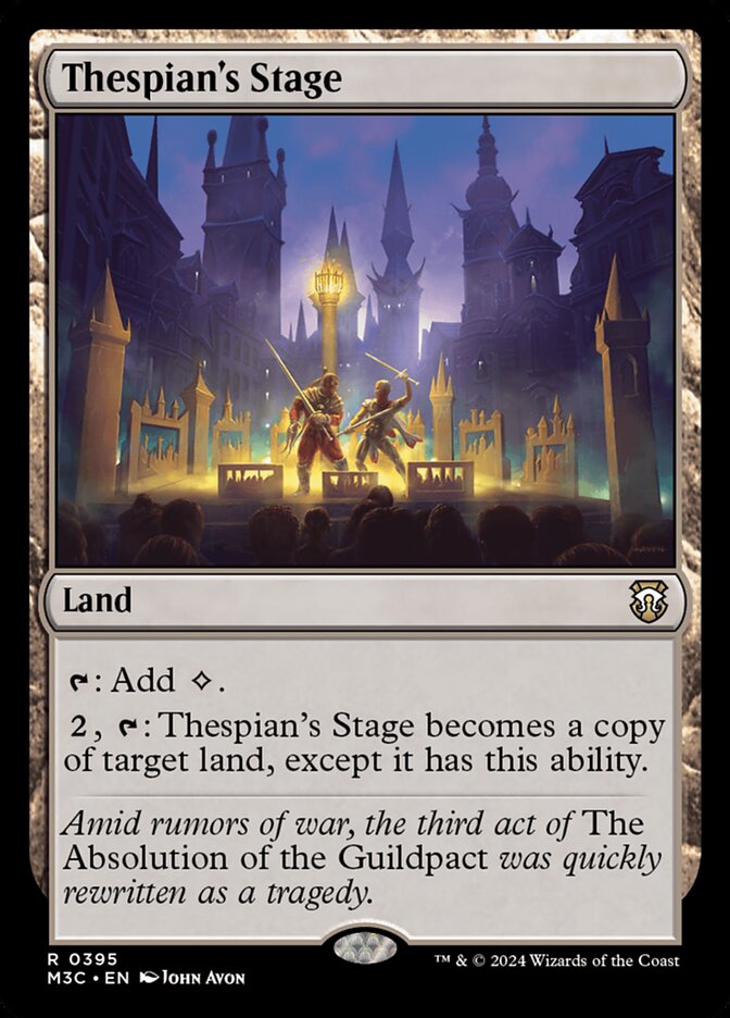 Thespian's Stage 395/411 (Commander: Modern Horizons 3)  | Good Games Morley