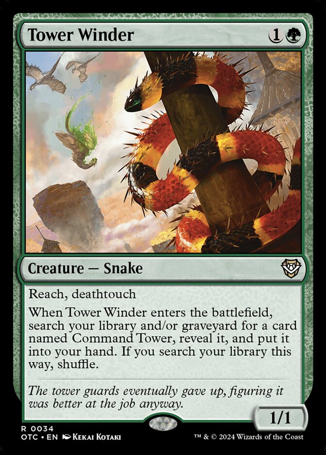 Tower Winder 34/342 (Commander: Outlaws of Thunder Junction)  | Good Games Morley